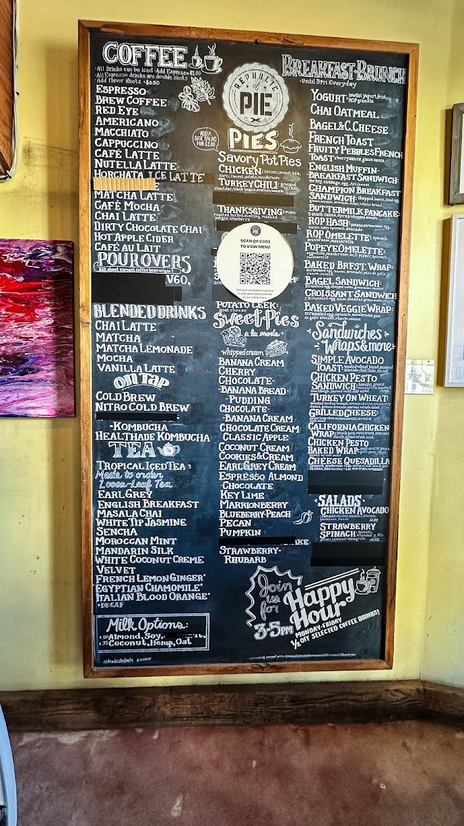 Republic Of Pie Menu - Image 5